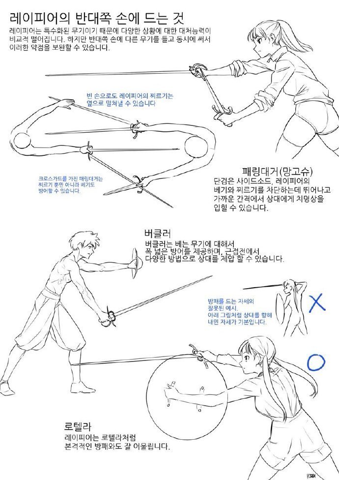 剑士动态怎么画?画日漫必备素材!|剑士|动态|西洋剑_新浪新闻