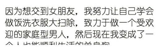 每日一笑：你都会做饭洗衣服大扫除了，还要女朋友干什么休闲区蓝鸢梦想 - Www.slyday.coM
