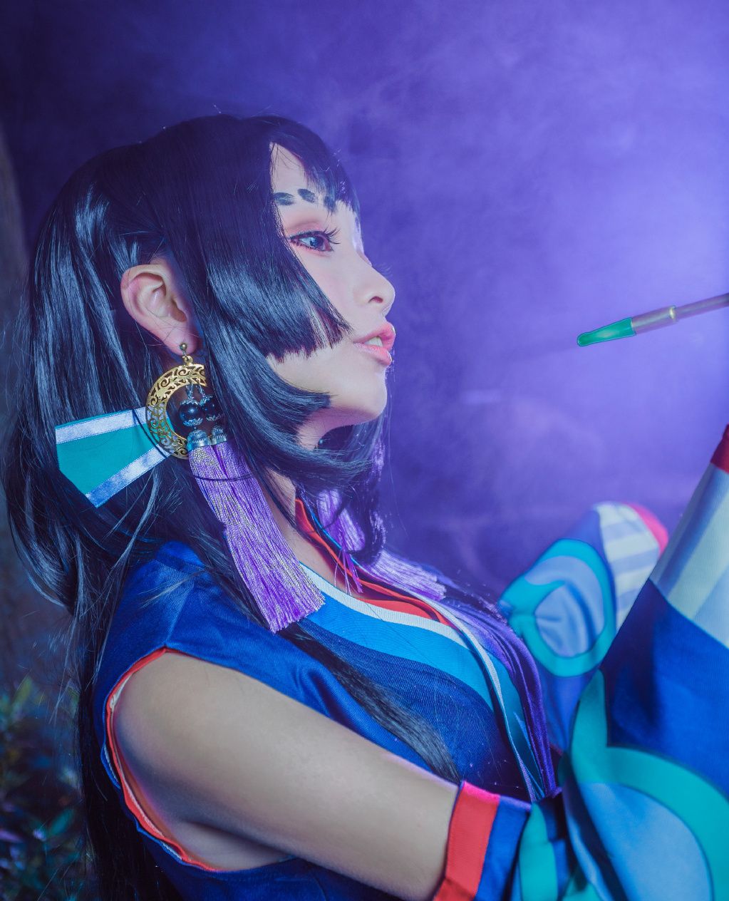 阴阳师烟烟罗cos:哎呀,你好像喜欢被欺负呢