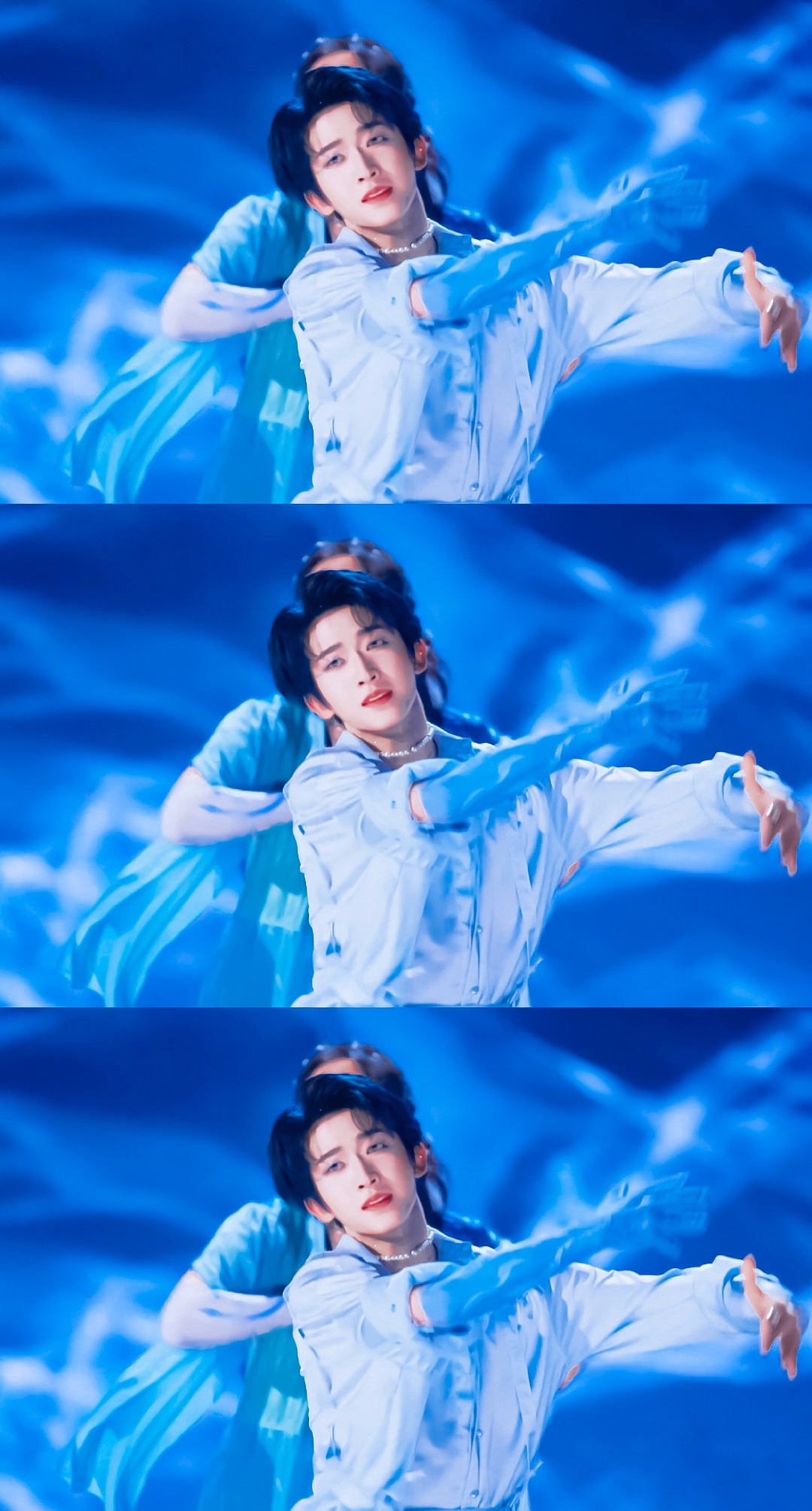 《创造营2021》二公舞台刘宇表情管理绝了,用舞蹈讲述故事