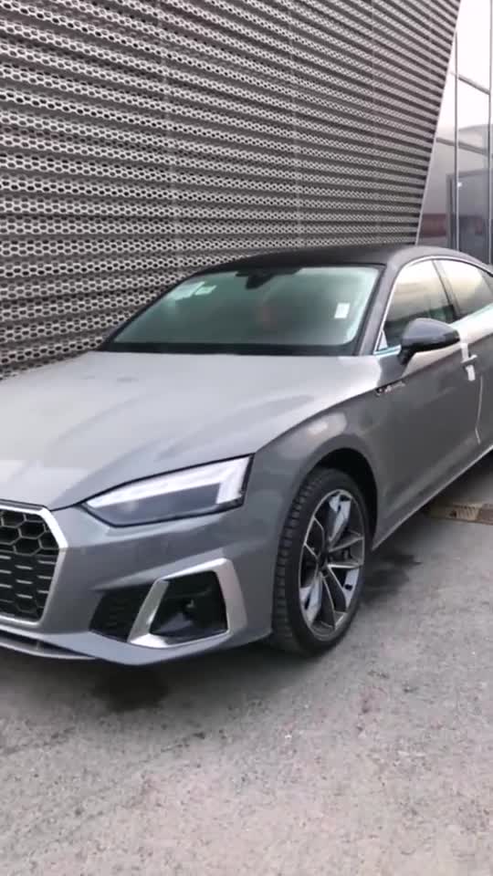 近距离感受2021款灰色版奥迪a5那优雅的魅力