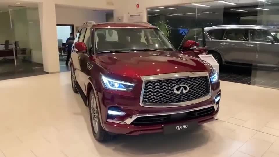 实拍:2021款英菲尼迪qx80和老款的对比一下,有哪些改变?