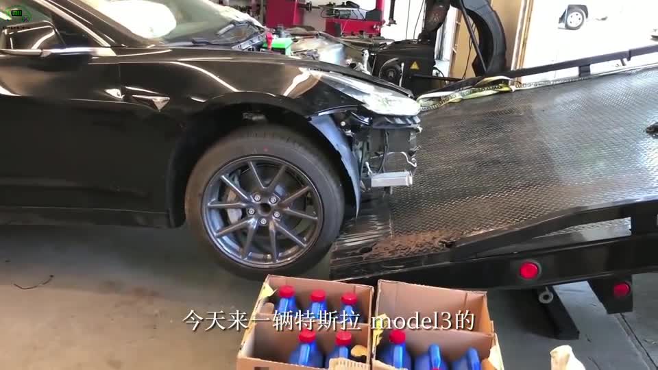 特斯拉Model3动力电池包如何拆解？