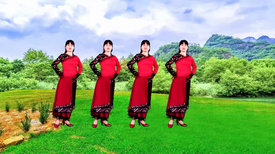 广场舞《月亮女神》优美中三步,健身又快乐