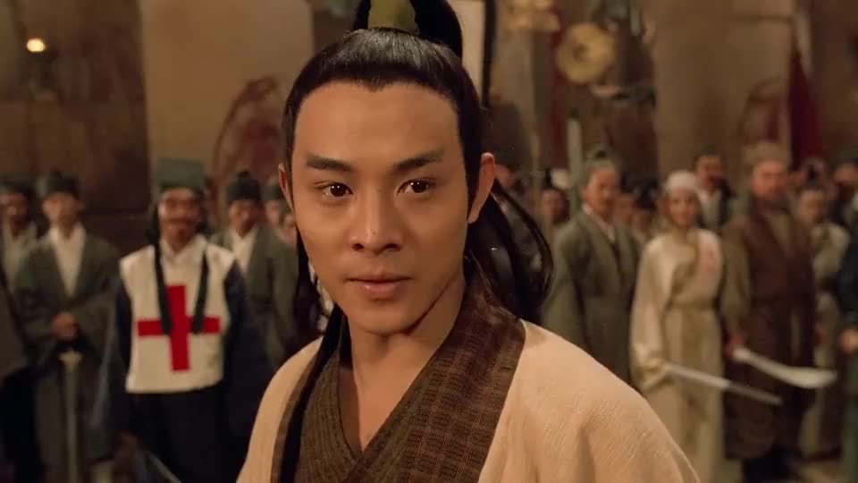 少林第一高手出战和张无忌决斗,少林功夫确实厉害,还好有龙爪手