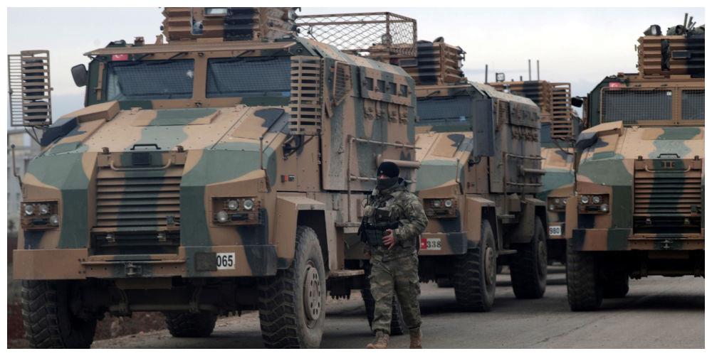 土耳其的反击毫不含糊,当场击落战区上空的军机,战况越来越胶着