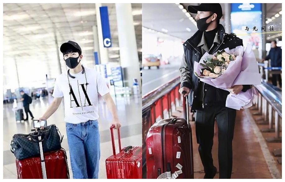 日前有网友发现仝卓与男艺人刘昱晗有大量同款衣服,帽子和配饰,甚至连