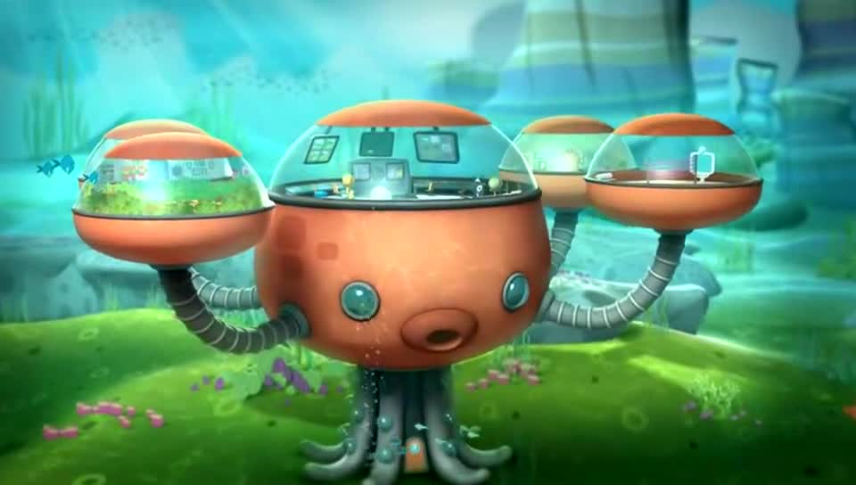 队长和呱唧被神秘怪兽攻击,及时赶回章鱼堡,到底是什么怪物呢