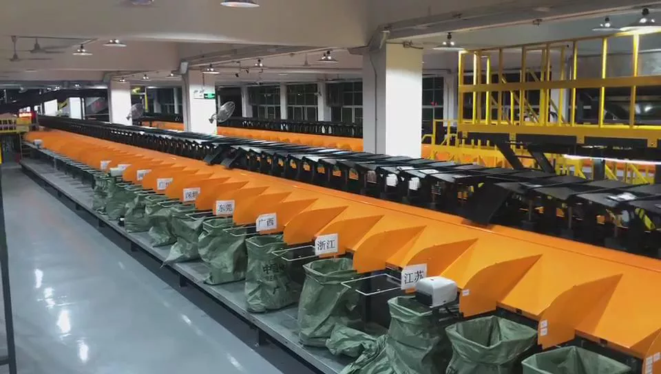 小型翻盘分拣机,助力快递的最后冲刺|物流|分拣机|快递_新浪新闻