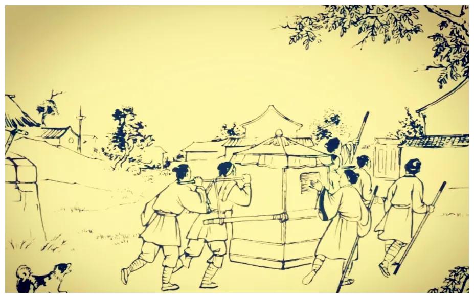 周子游不甘心,又命令轿夫抬起轿子.