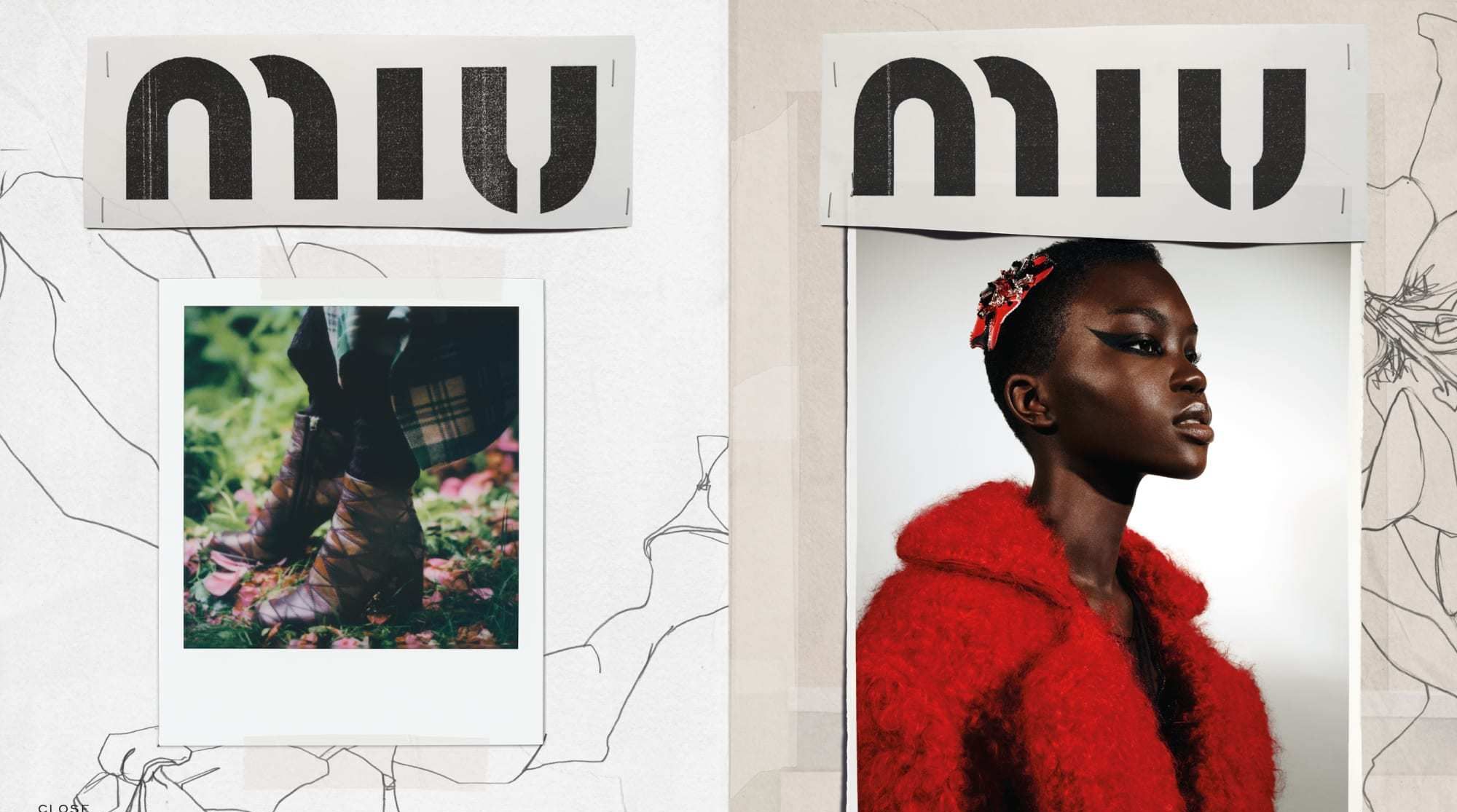 miumiu2020秋季系列广告大片:回顾t台上下最初的样子