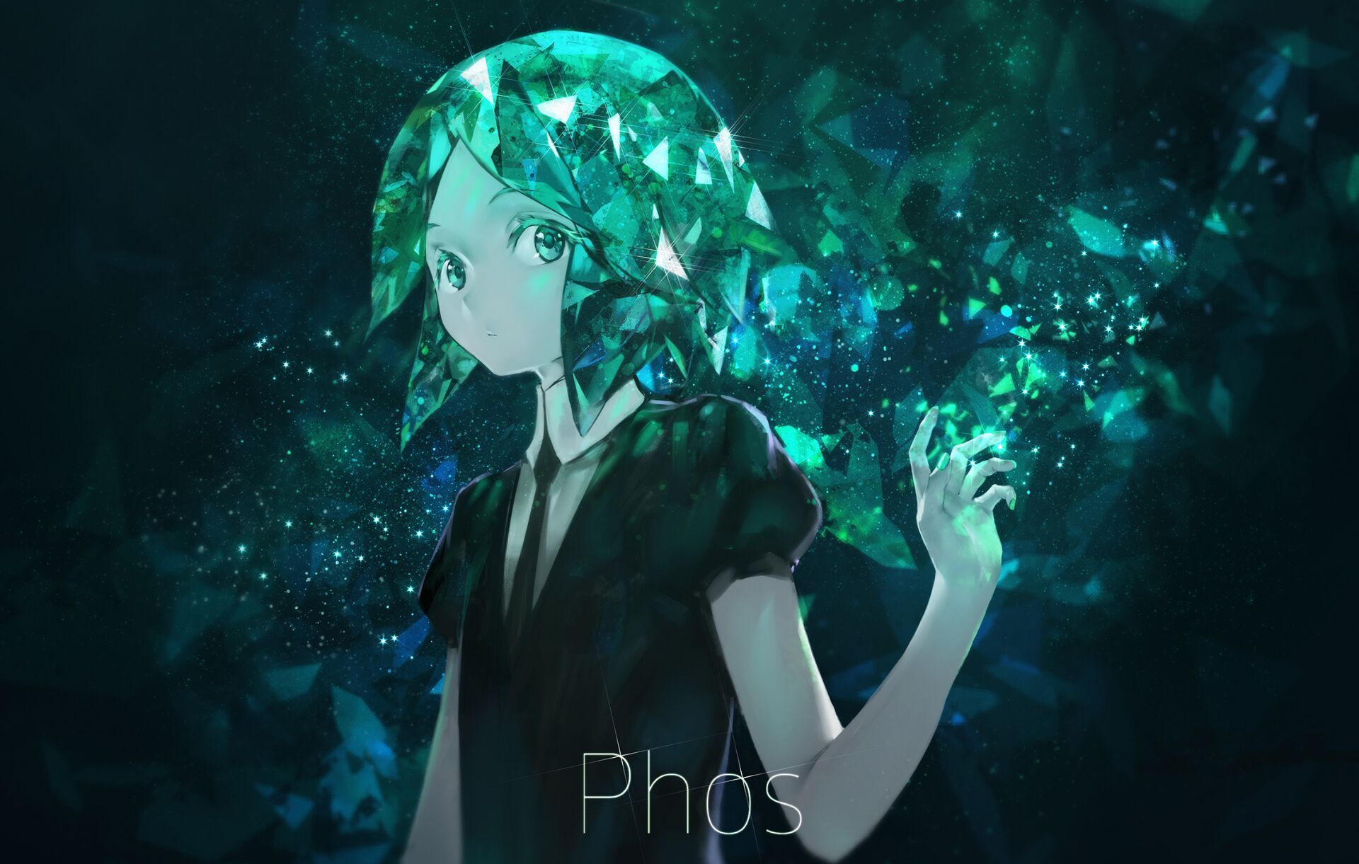 p站画师azomo描绘的宝石之国,友情和力量哪个更重要?