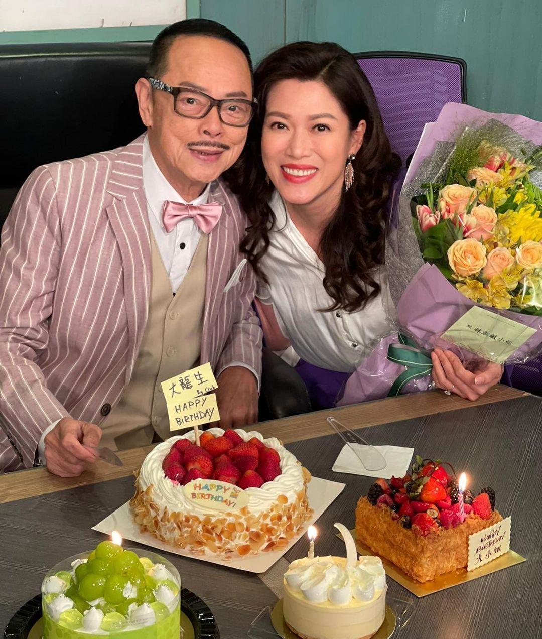 爱回家大小姐林淑敏45岁生日父女一同庆生