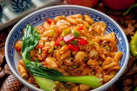 陕西人爱的美食麻食