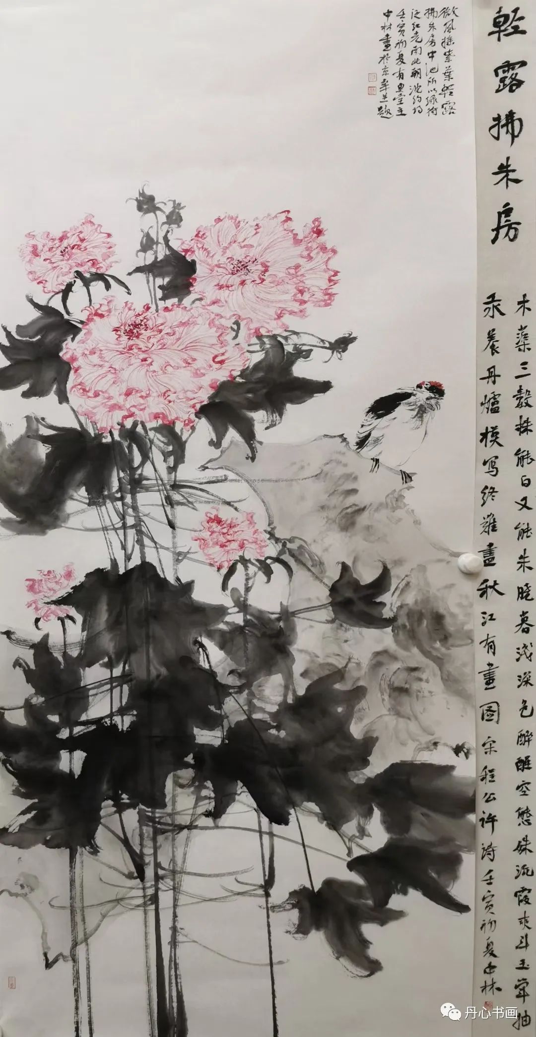 质朴简淡意境悠长花鸟画家陈中林