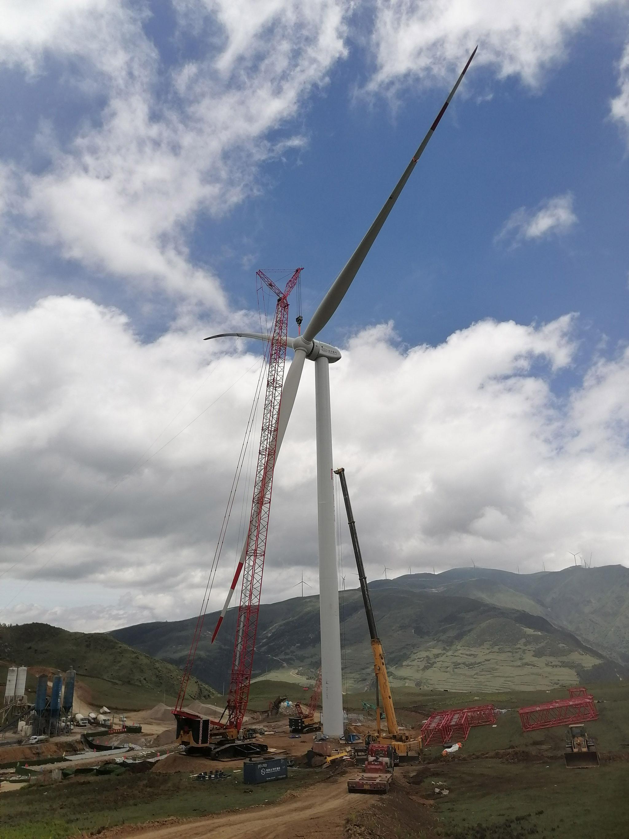 风电涌动大凉山,四川普格采乃风电项目实现全容量并网发电|凉山州