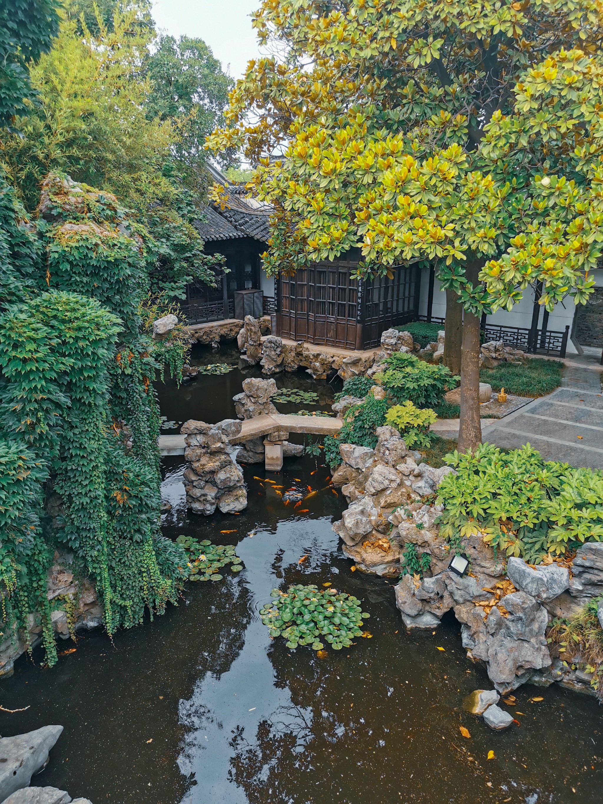 思窝爱旅行的涛哥小盘谷周馥之宅园扬州园林代表作之一