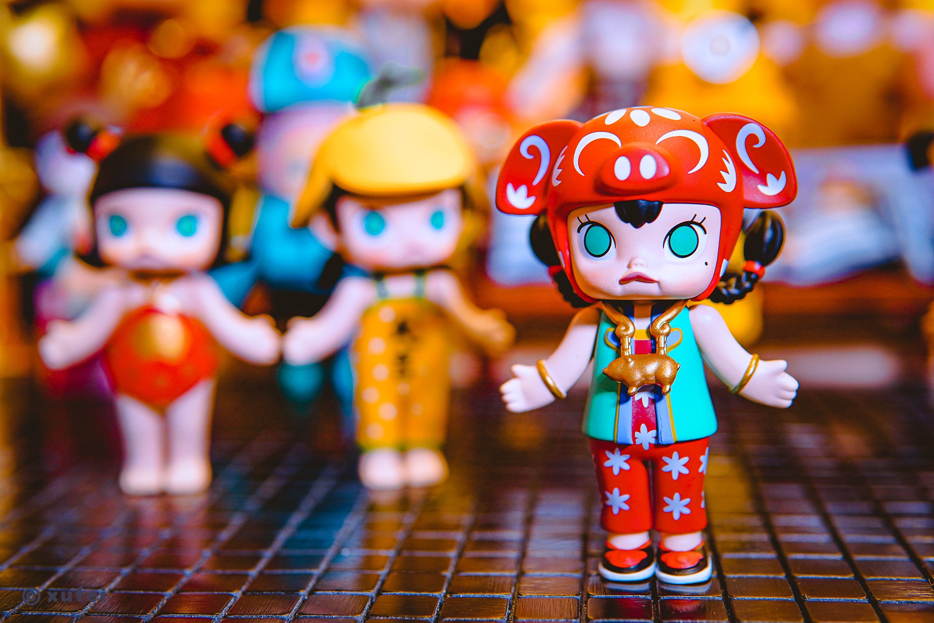 年味儿感十足的molly茉莉新年猪君大吉