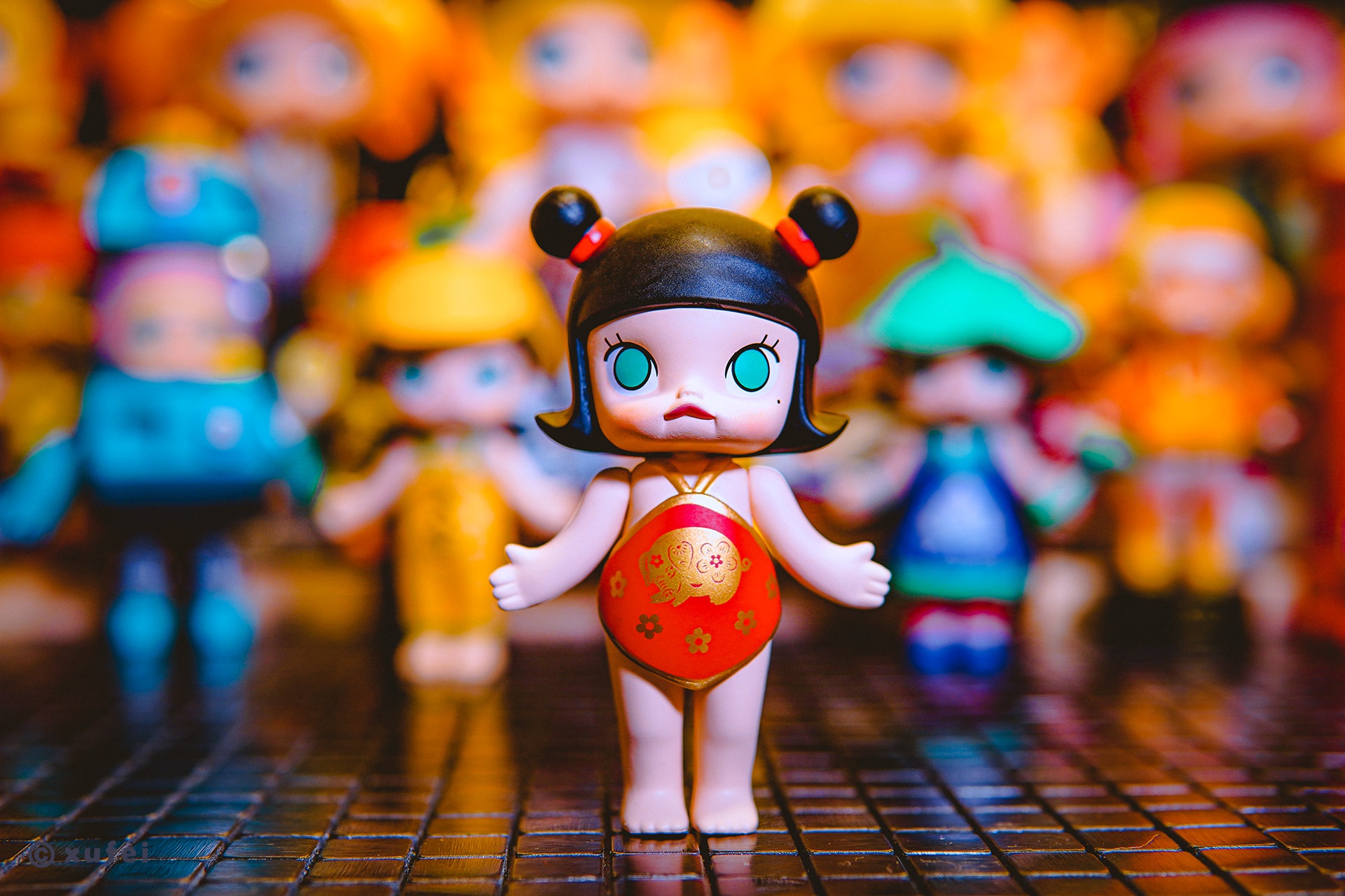 年味儿感十足的molly茉莉新年猪君大吉