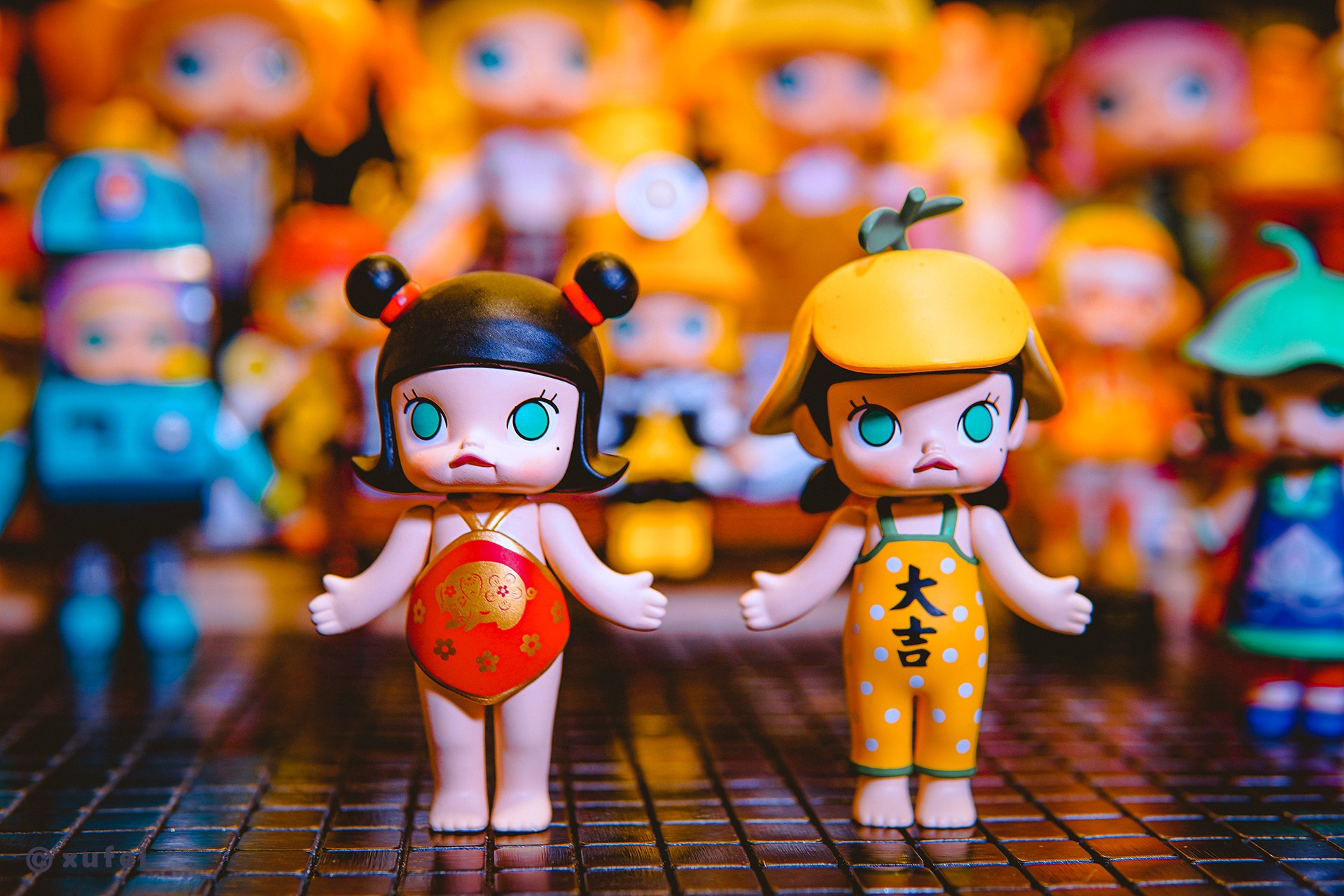 年味儿感十足的molly茉莉新年猪君大吉