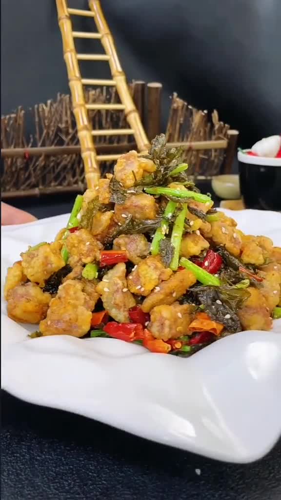 茶香小酥肉158米学习十道特色菜品想学私信我