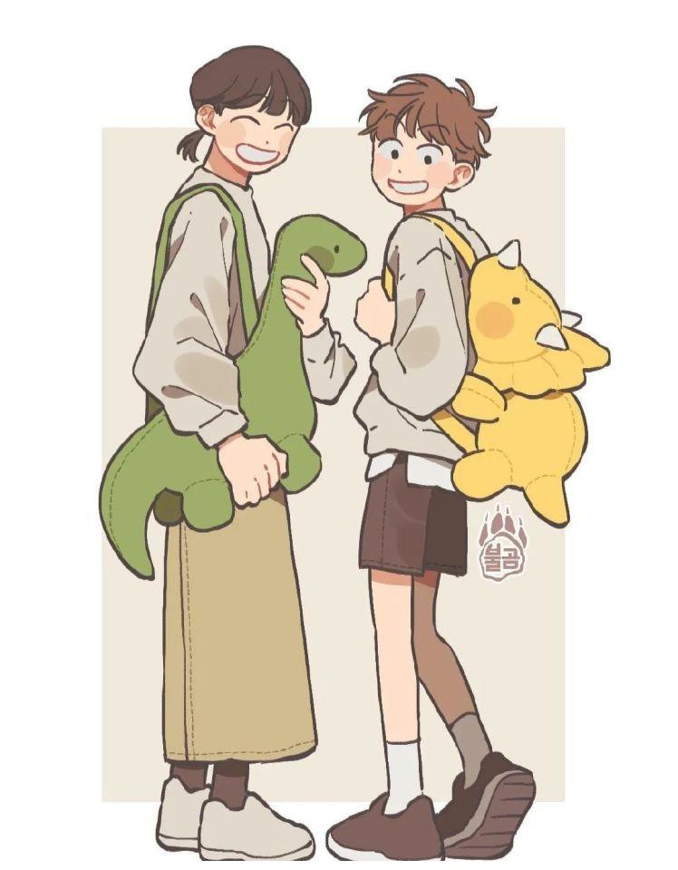 秋天来了～欣赏一组插画穿搭～｜＠<a href=