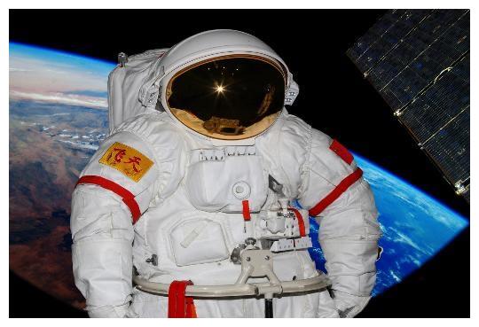 神舟十三号发射成功！宁牺牲也要展示国旗，航天员翟志刚二进太空休闲区蓝鸢梦想 - Www.slyday.coM