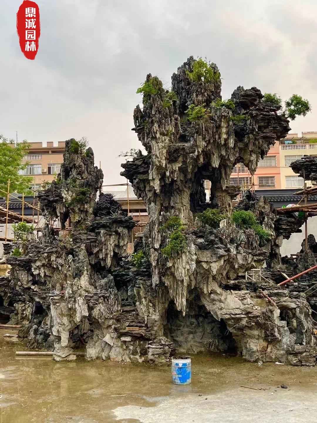 英石青龙石庭院假山摆放堆叠造景石