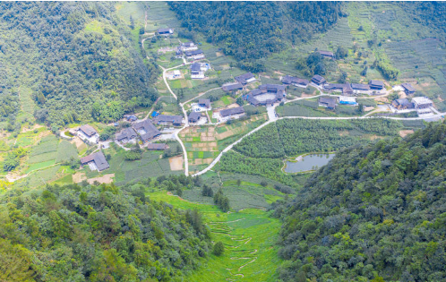 重庆有一地火村田间几个小洞昼夜不停喷火当地的旅游特色