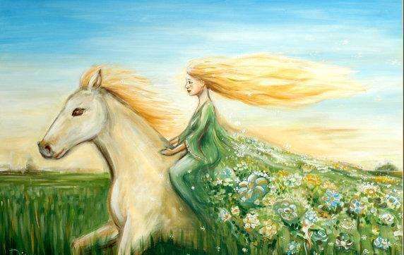 一组春姑娘图片欢迎大家欣赏