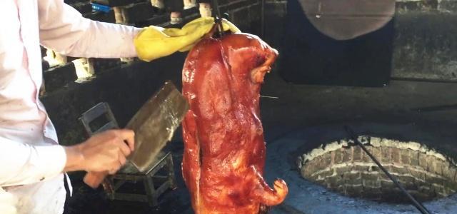 烧猪,广东人最爱的美食之一,外省人不会懂|乳猪_新浪新闻