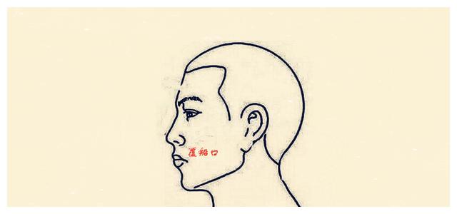 六,覆舟嘴所谓的"覆船口"指的是嘴角两侧向下垂,看上去就像一个小船翻
