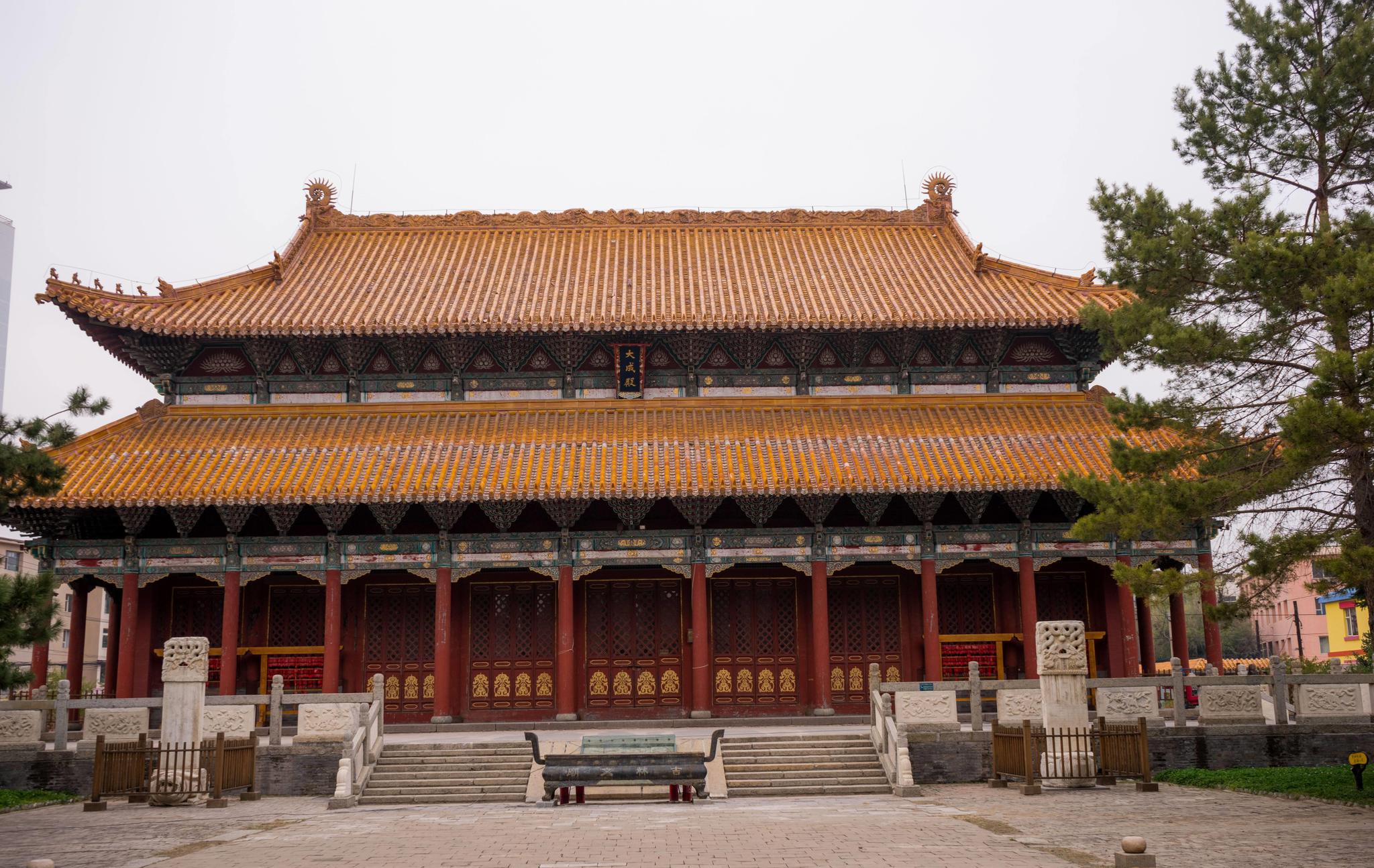 我国一座与南京夫子庙齐名的古建筑,属中国四大文庙之一_高清图集