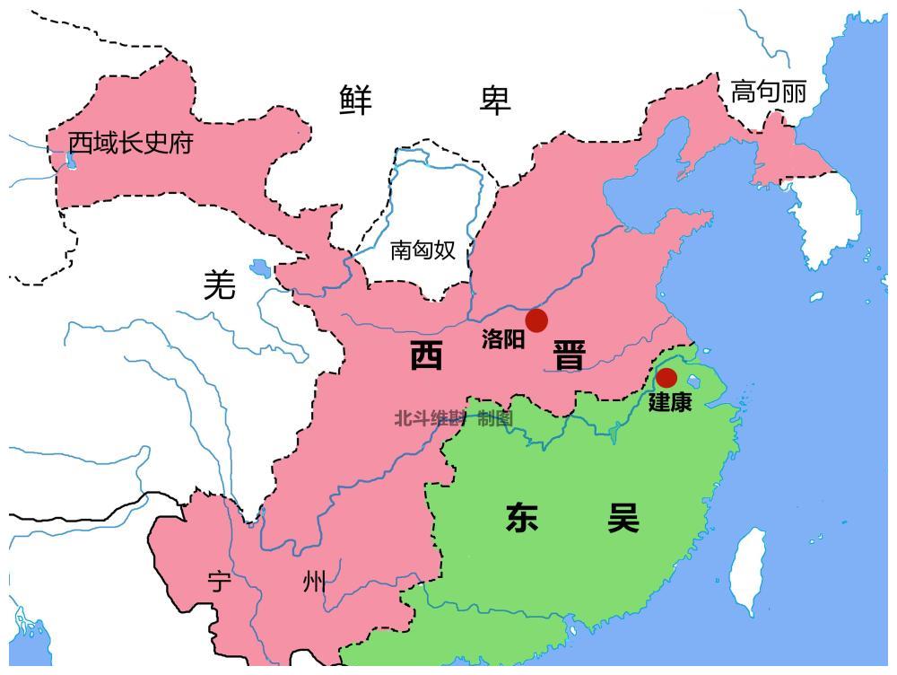 从地图看三国的演变从东汉末年的割据到西晋的短暂统一