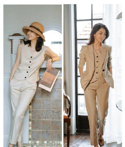 三木的高级穿搭又“火”了，这些穿搭简约优雅显气质，谁穿都好看休闲区蓝鸢梦想 - Www.slyday.coM