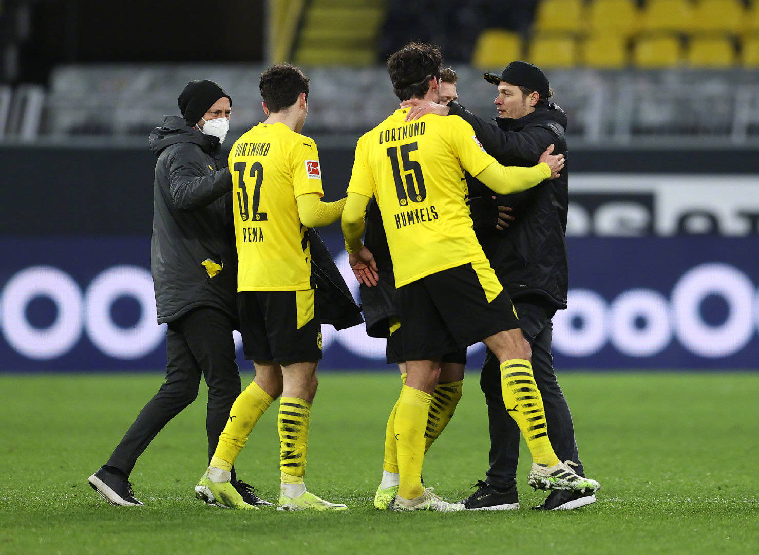 德国杯四分之一决赛多特蒙德客场1:0门兴,多特蒙德晋级四强