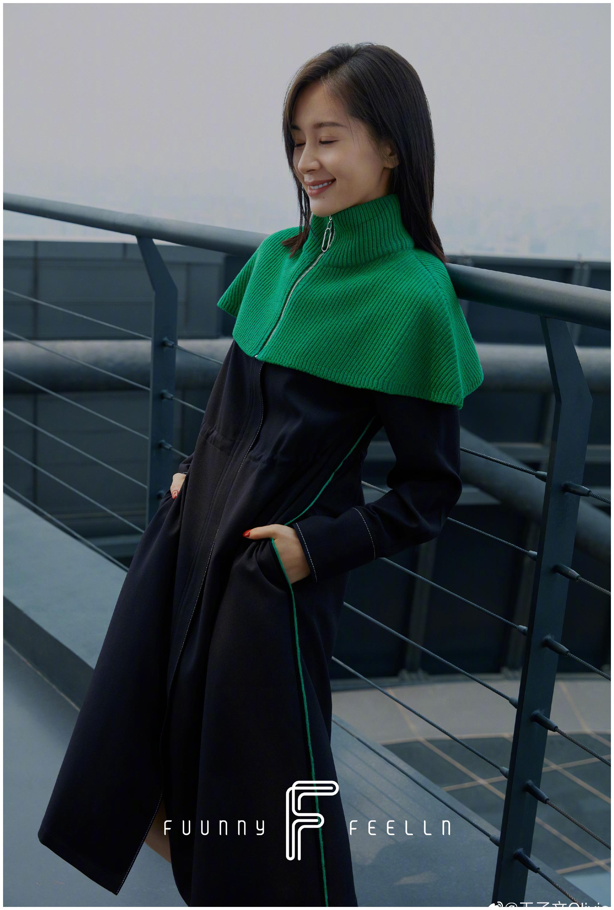 王子文秋冬服饰已上线 身材柔美__财经头条