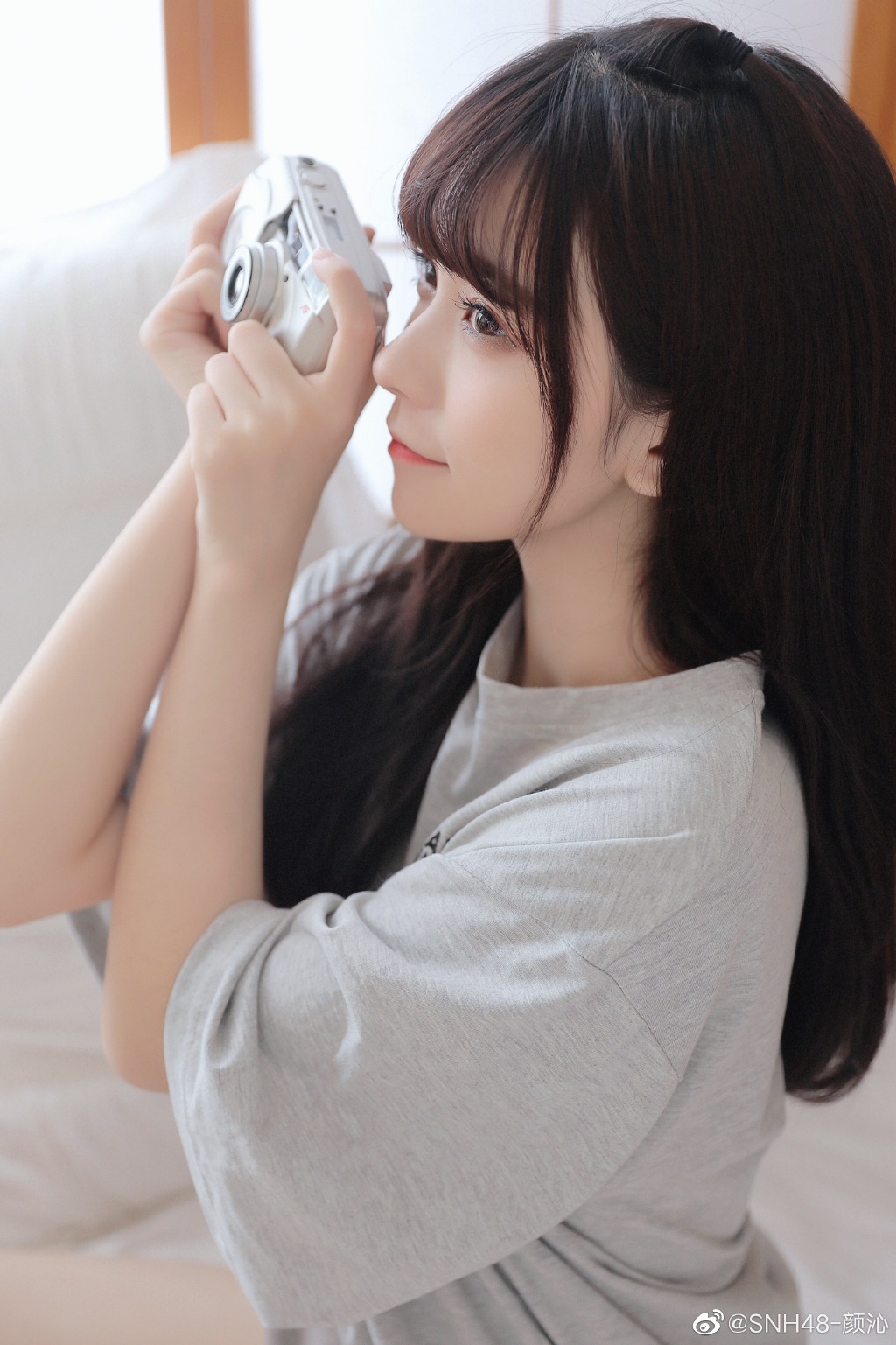 偶像美少女snh48-颜沁迷人写真美照好可爱_高清图集_新浪网