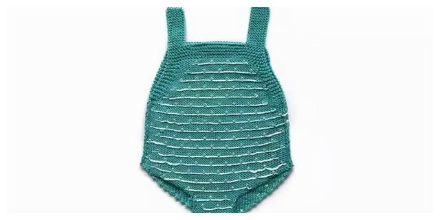 宝宝连体衣编织过程,好萌好可爱,快来织一件_新浪新闻