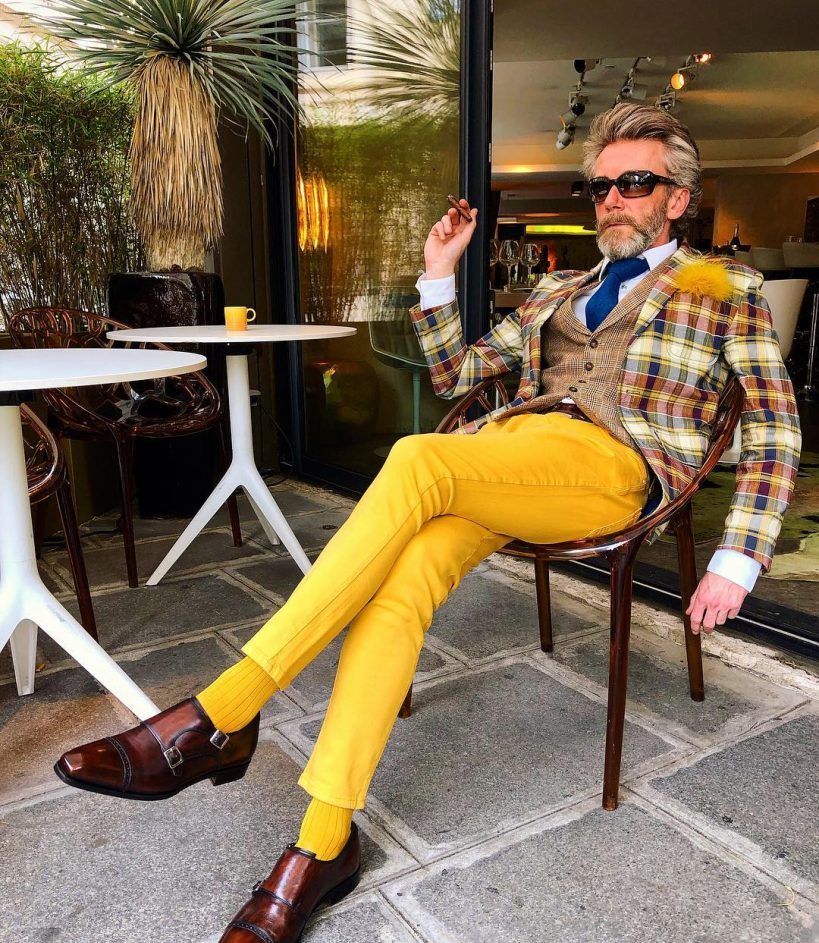 打扮时尚并不是年轻人的专属,法国时尚老头魅力难挡!