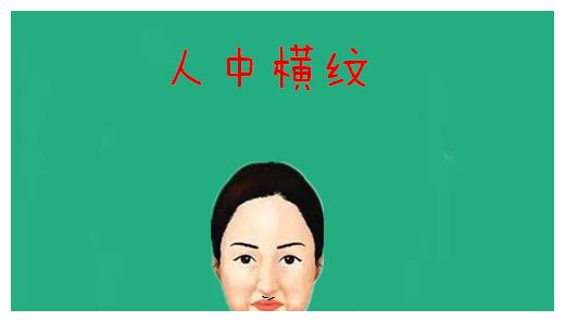 人中横纹人中位于鼻梁下方的凹槽处的位置,代表的是女人的生殖能力与