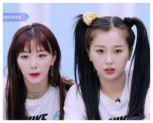 孔雪儿和对手pk没底气谁注意旁边虞书欣在干啥关系一目了然