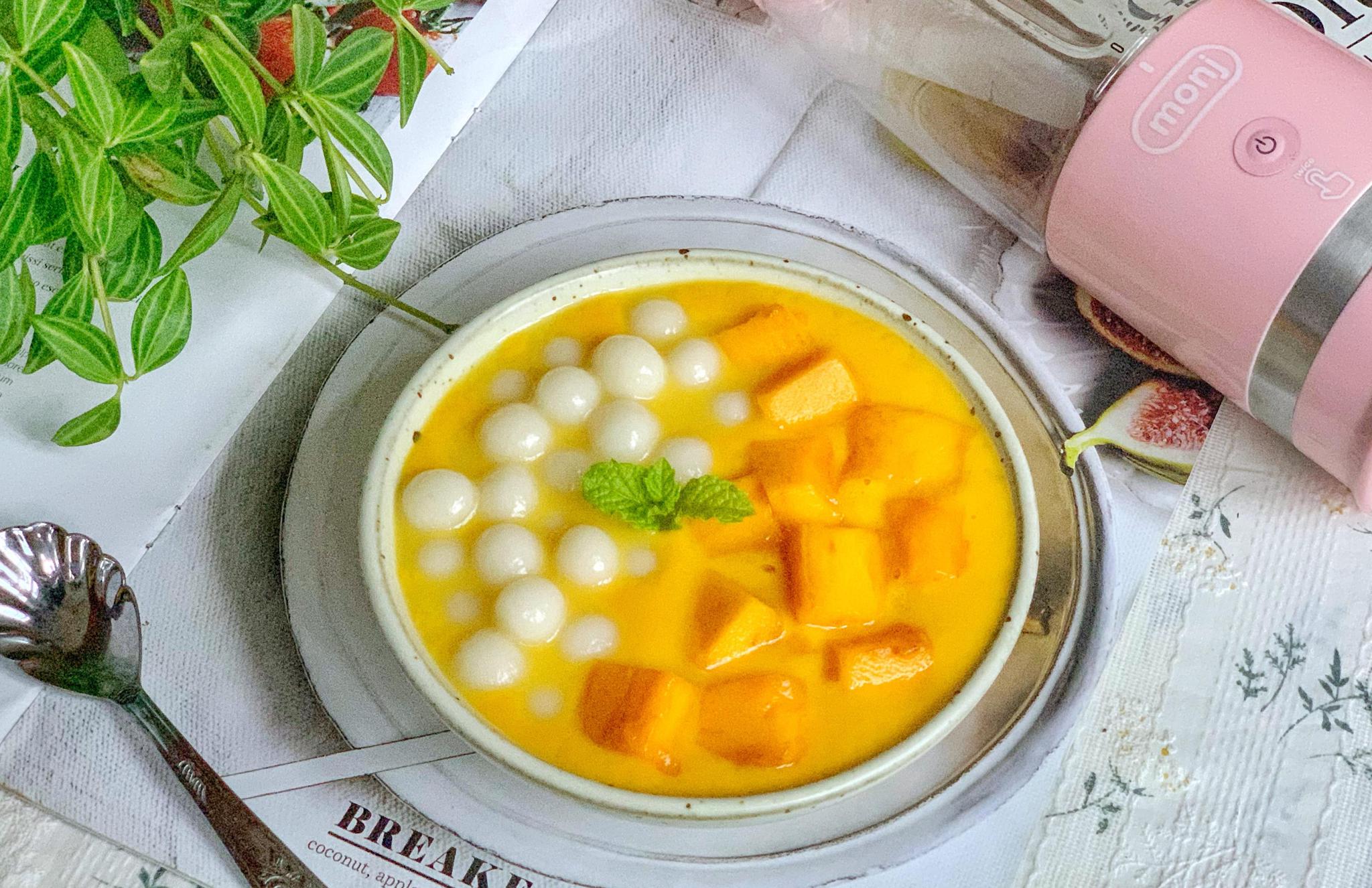 芒果小丸子做法简单糯叽叽甜丝丝超好吃冷藏口味更好