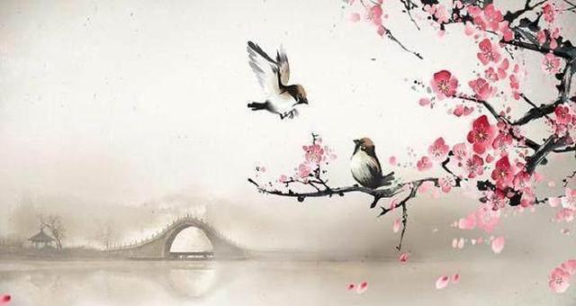 去年花里逢君别,今日花开已一年.