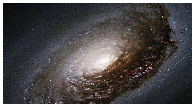 5 2950mly 10mly猎犬座 漩涡星系m63 ngc5055 向日葵星系17h01min -30