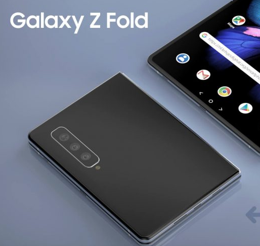 三星galaxyzfold多折叠智能手机