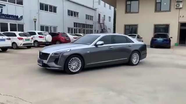 凯迪拉克ct6双拼改色,看完真想买一辆啊