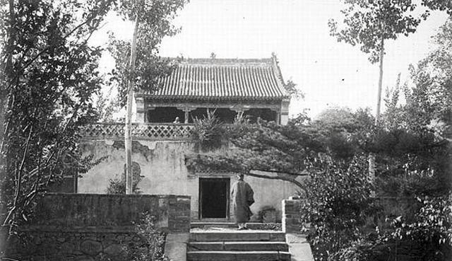 老照片之清末1907年山东泰山珍贵影像休闲区蓝鸢梦想 - Www.slyday.coM