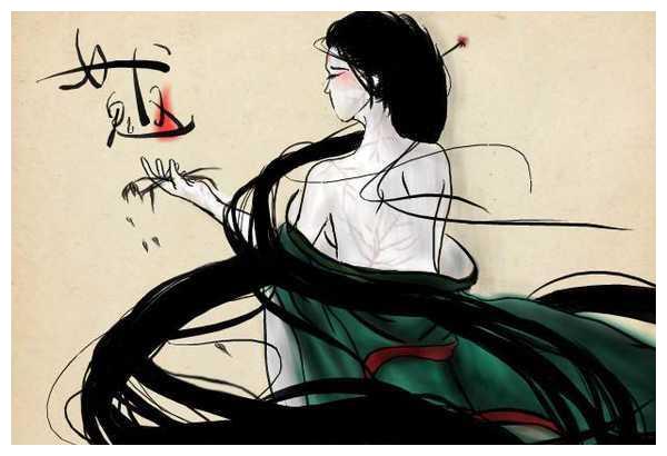 传说中导致大旱的怪物——天女旱魃