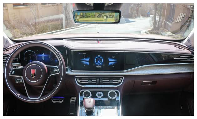 或采用连体双屏设计 红旗e115内饰图片曝光